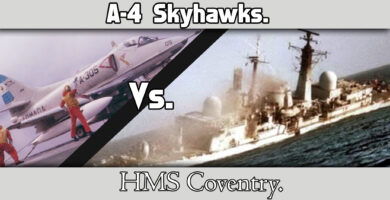 hundimiento del HMS Coventry